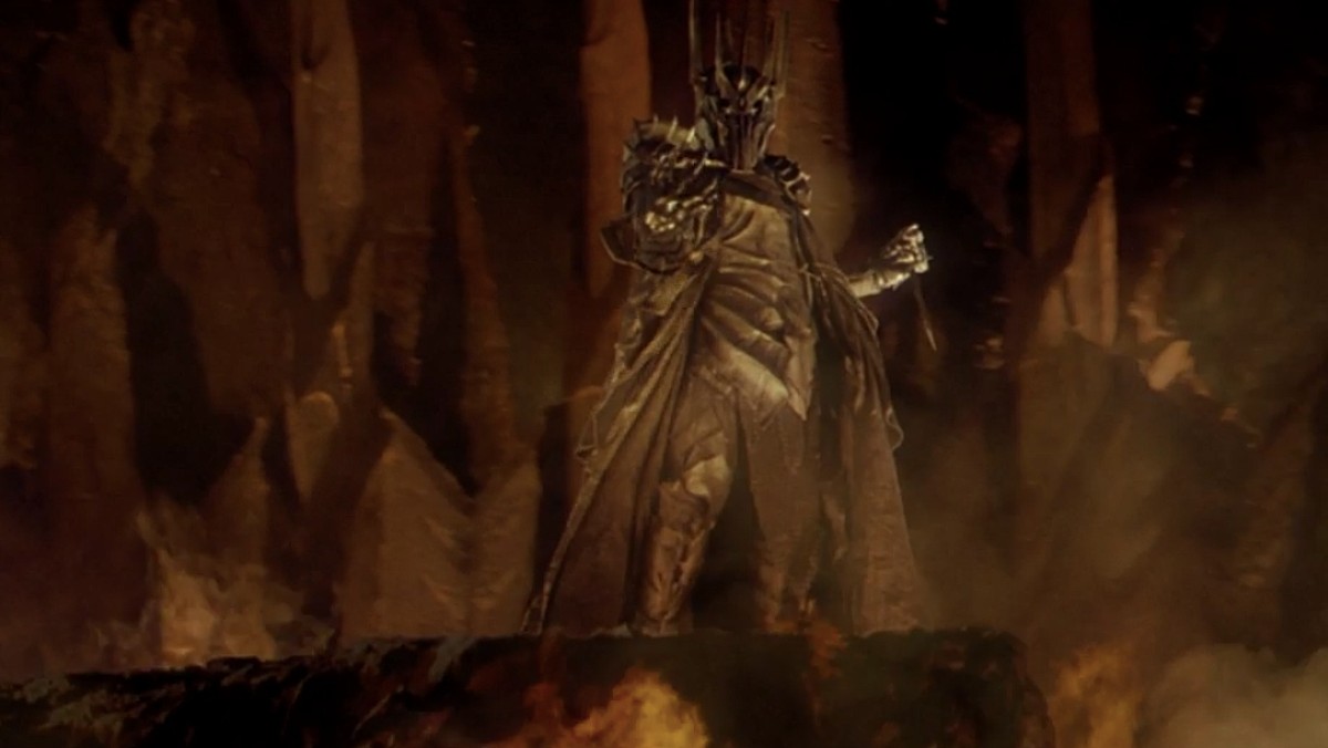 A forma de Sauron à época da Guerra do Anel