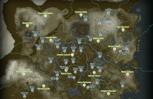 Mapa colaborativo do Zelda – Tears of the kingdom