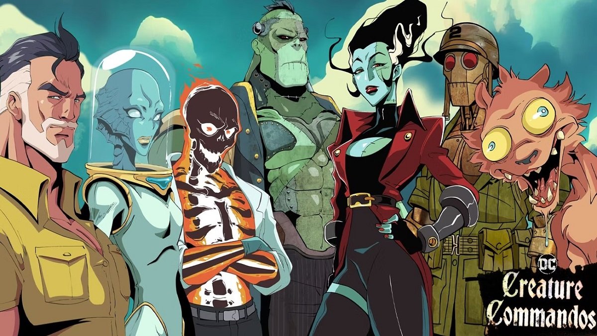 O novo desenho animado de James Gunn, Creature Commandos, chega à HBO Max.