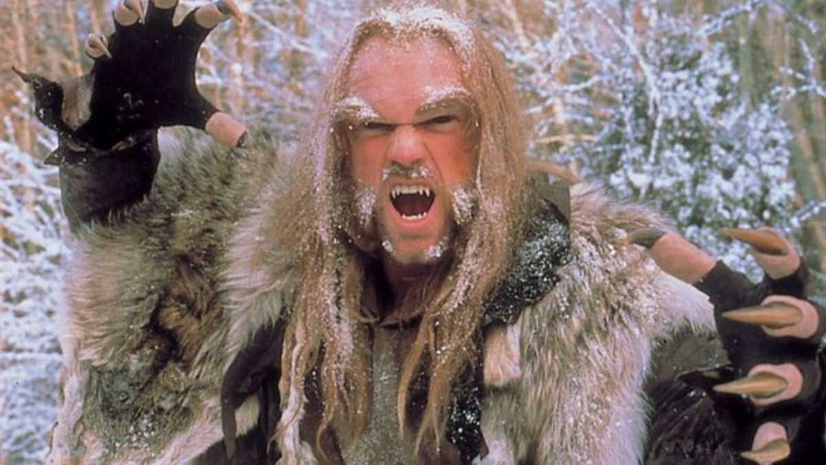 Tyler Man como Dentes de Sabre no filme X-Men de 2000.