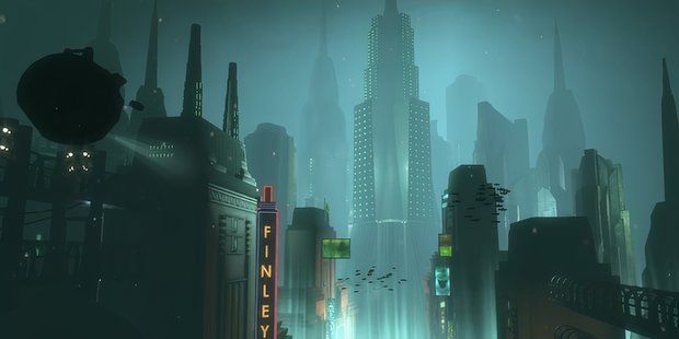 A cidade subaquática de Rapture em Bioshock