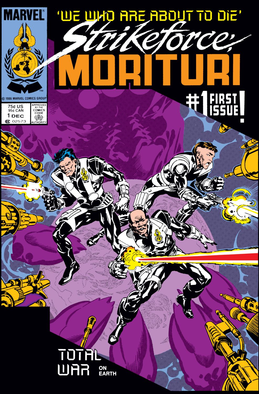 A capa do Strikeforce: Morituri
