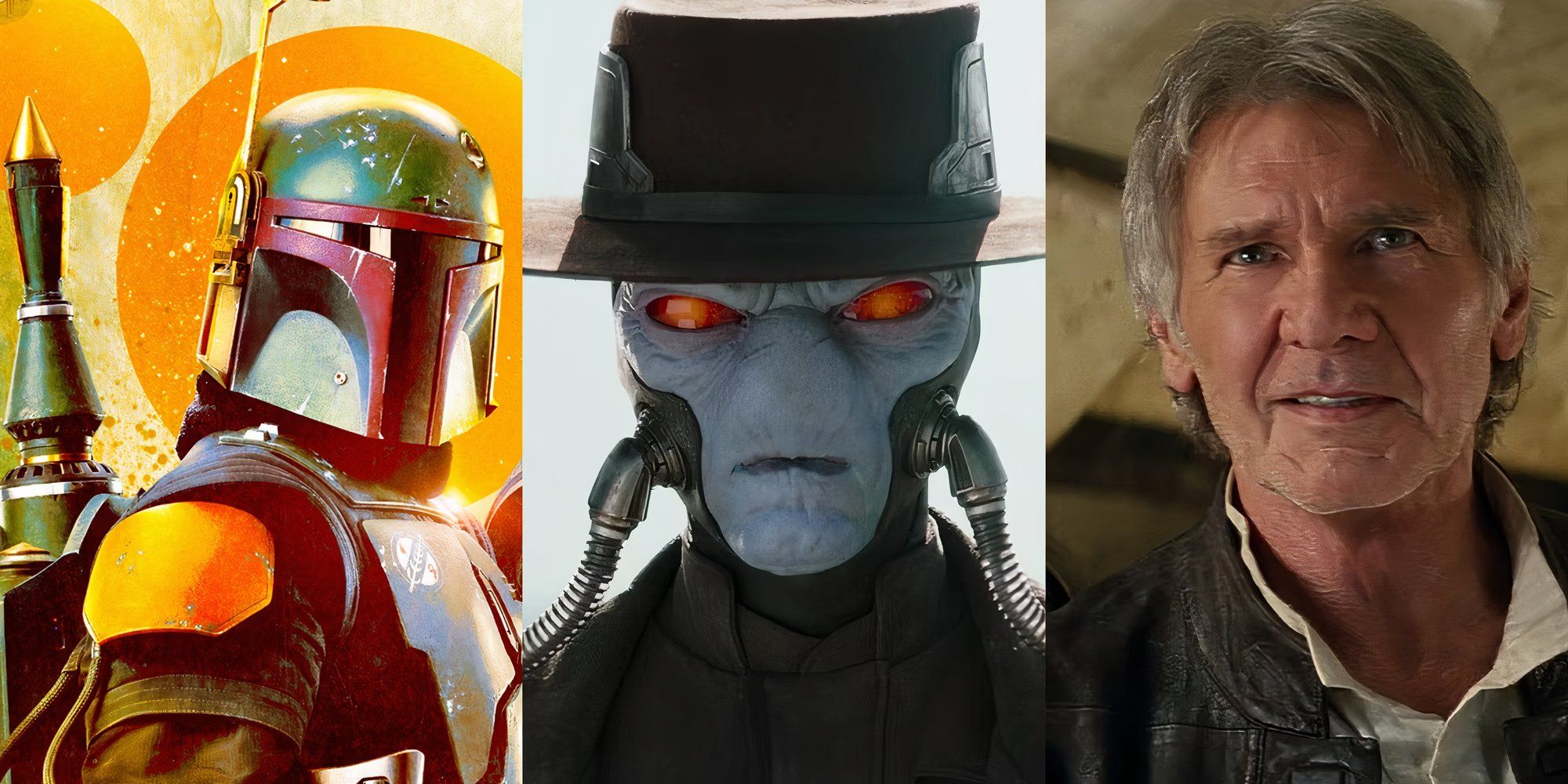 Boba Fett, Cad Bane e o velho Han Solo apresentam imagem dos melhores bandidos de Star Wars
