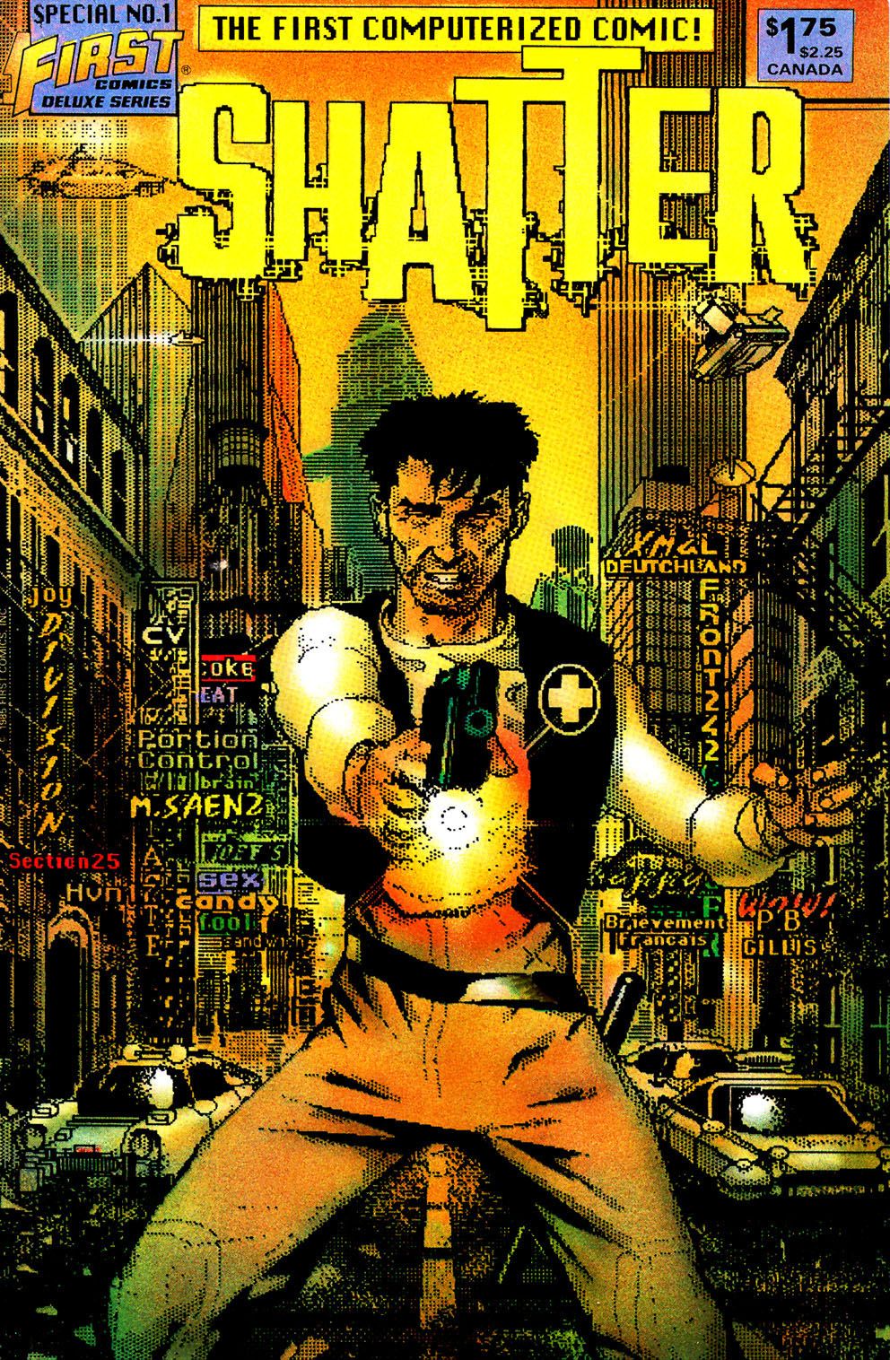 A capa de Shatter #1