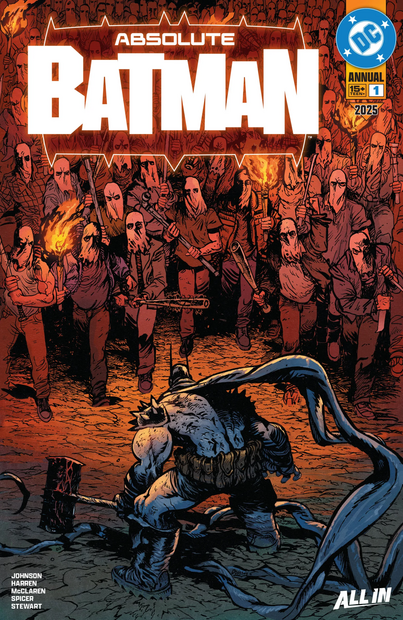 ABSOLUTE BATMAN: DC Libera Prévia do Anual de 2025 e Promete História Definitiva do Morcego!