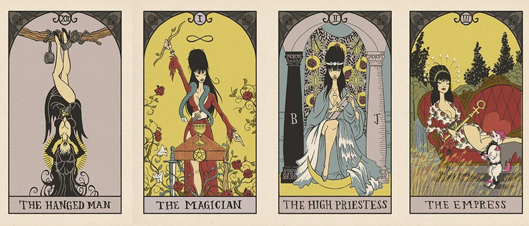 Elvira: Tarot macabro da Rainha das Trevas REVELADO