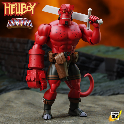 REVELADO: Nova action figure de Hellboy é INSANA!
