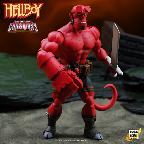 REVELADO: Nova action figure de Hellboy é INSANA!

