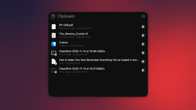 FINALMENTE: Veja histórico da área de transferência no Mac