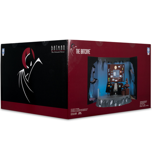 REVELADO: Batcaverna de Batman: Animated Series impressiona