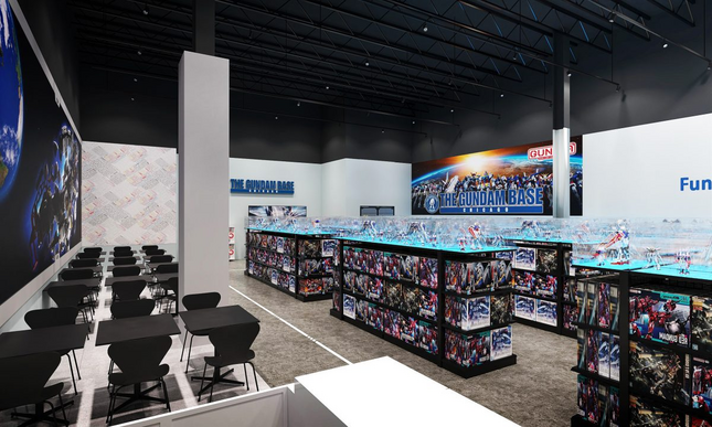 GUNDAM: Loja OFICIAL nos EUA em dezembro!
