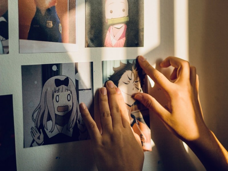 Desenho de mangá japonês