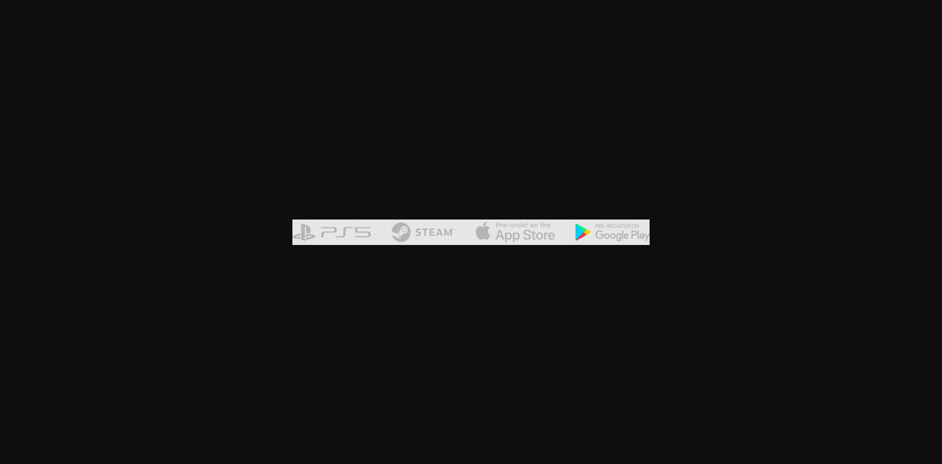 Plataformas oficiais de ANANTA: PlayStation 5, Steam, App Store e Google Play