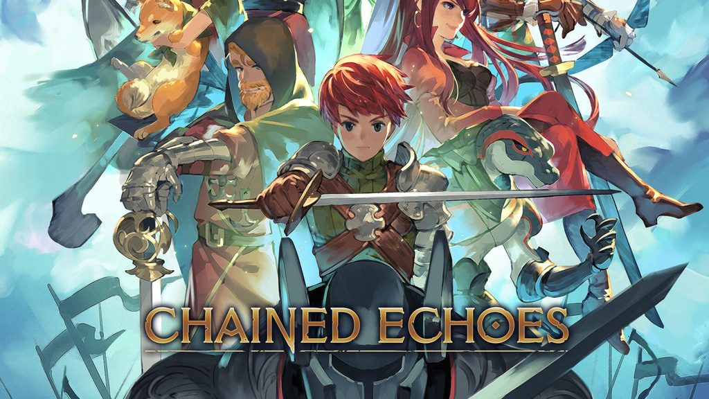 Imagem oficial de Chained Echoes, JRPG de inspiração 16-bit.