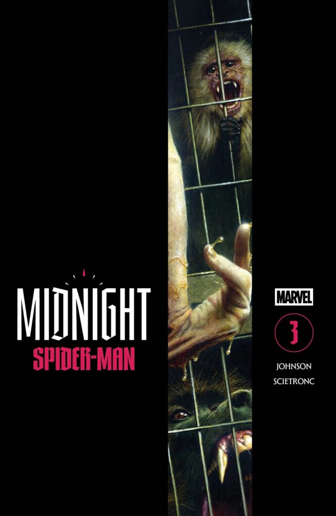 Capa de Midnight Spider-Man numero 3, por Steve Beach.