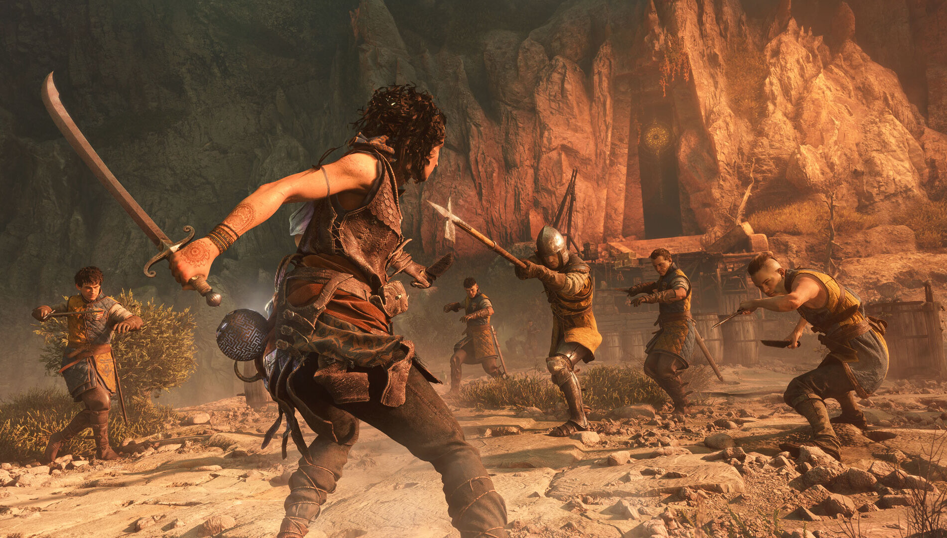 Sophia em combate em Resonance: A Plague Tale Legacy