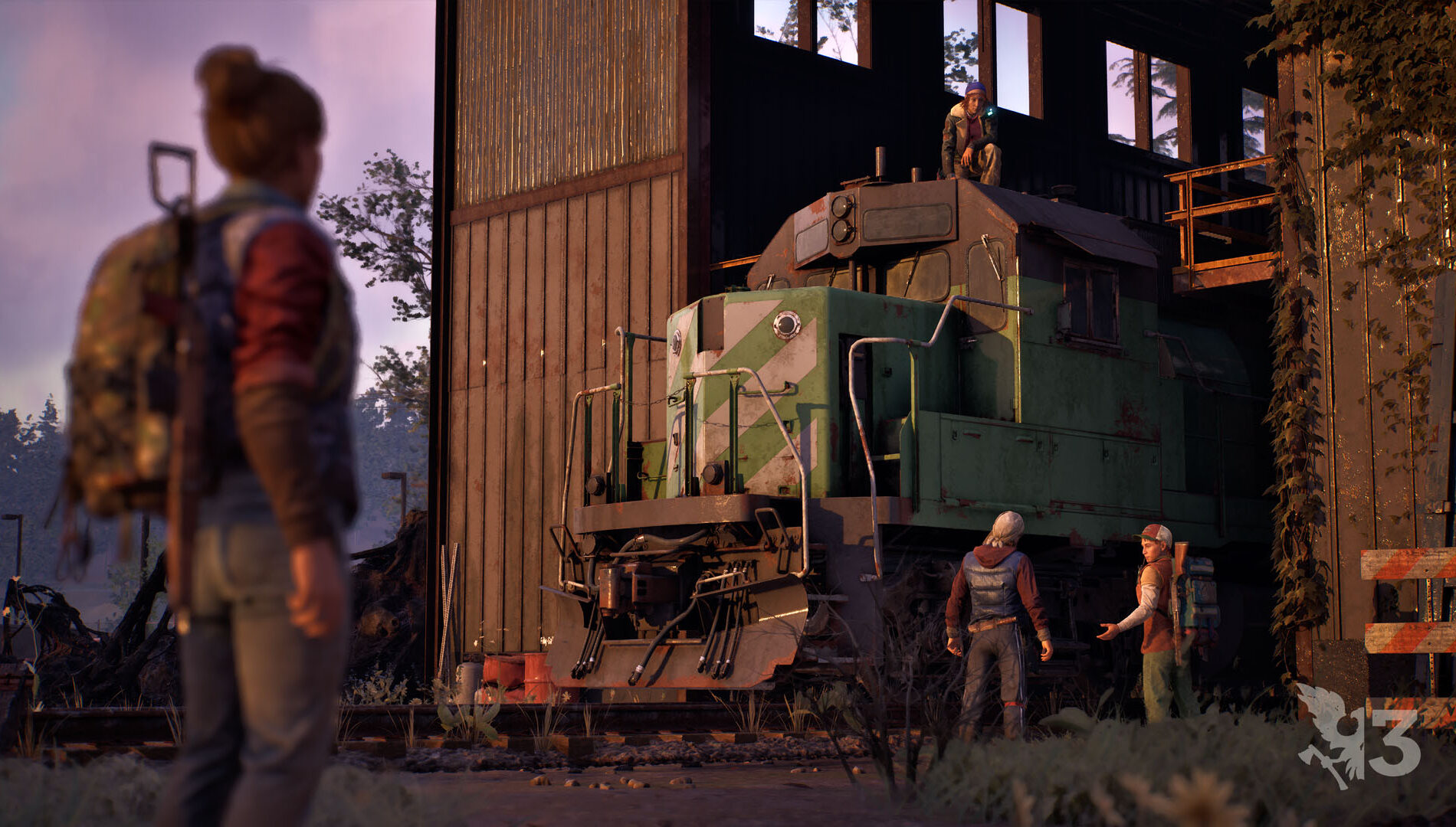 Imagem oficial de State of Decay 3 mostrando o ambiente do jogo.