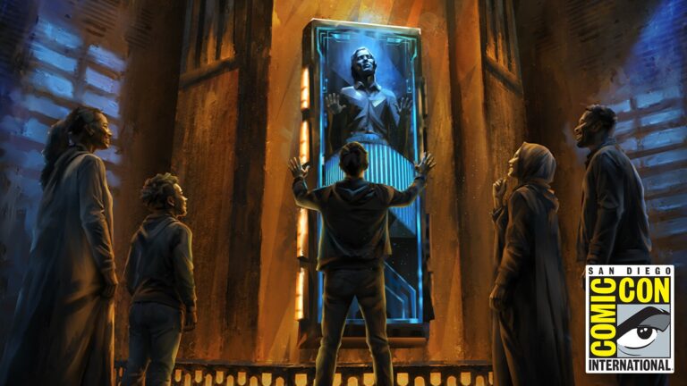 Imagem oficial apresentada pela Lucasfilm para Star Wars: The Experience durante a SDCC 2026.