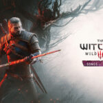 Arte oficial de The Witcher 3 Songs of the Past com Geralt de Rívia