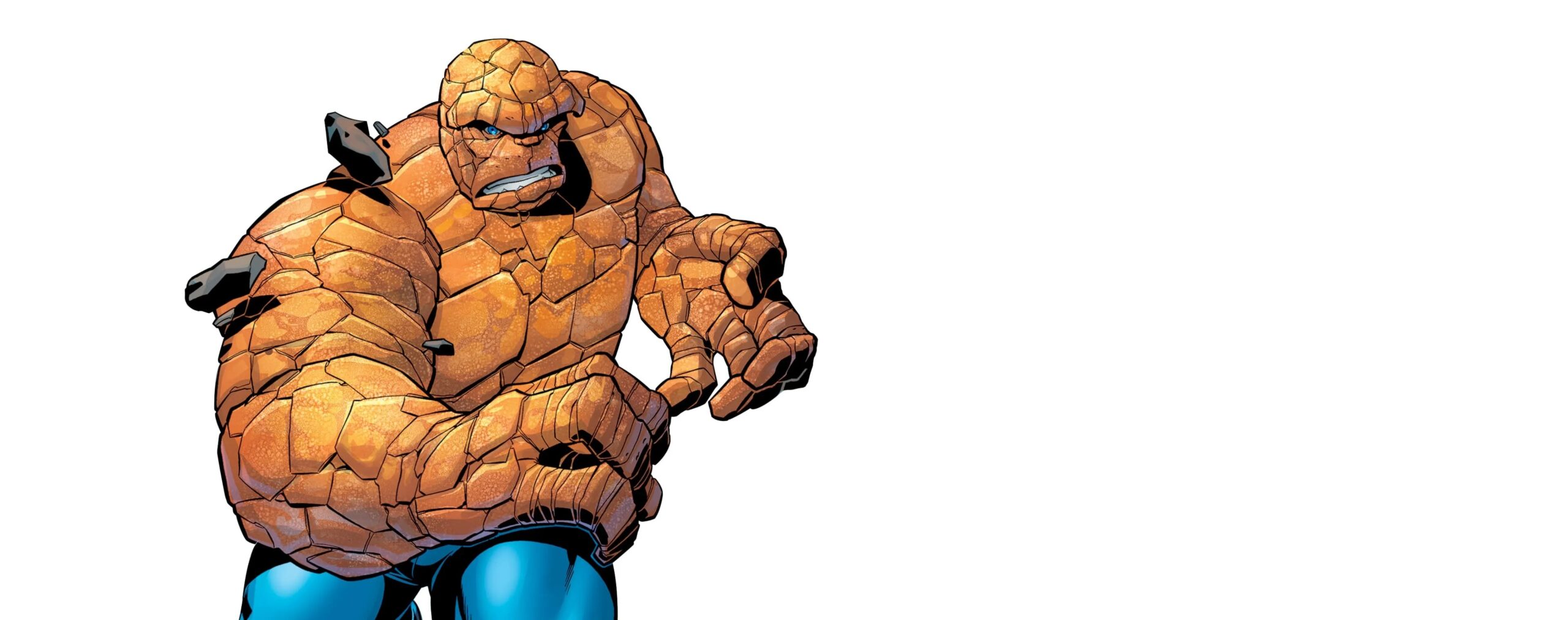 Ben Grimm como o Coisa em arte oficial da Marvel