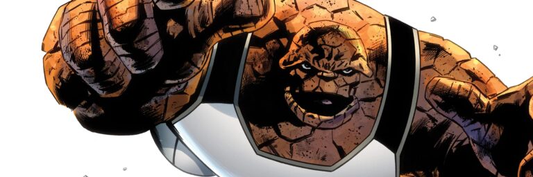 The Thing, Ben Grimm, em imagem oficial da Marvel