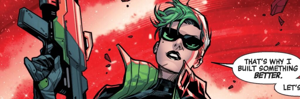 Abigail Brand em arte oficial da Marvel