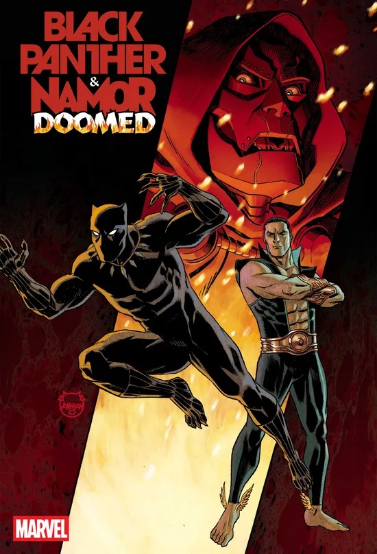 Capa oficial de Black Panther/Namor: Doomed (2026) #1