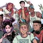 Arte oficial de Teen Titans: Together ligada à entrevista de Kami Garcia e Gabriel Picolo