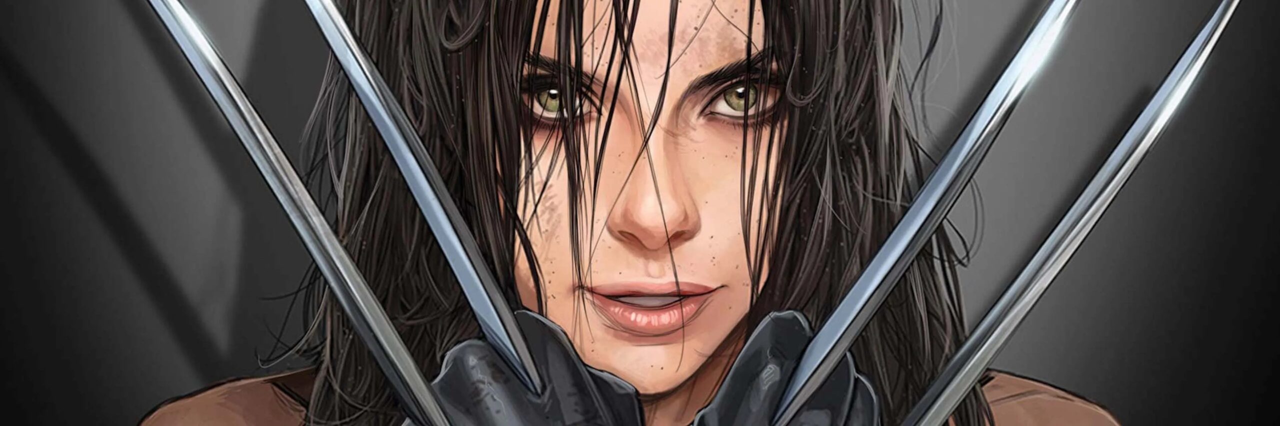 Laura Kinney como Wolverine em arte oficial da Marvel