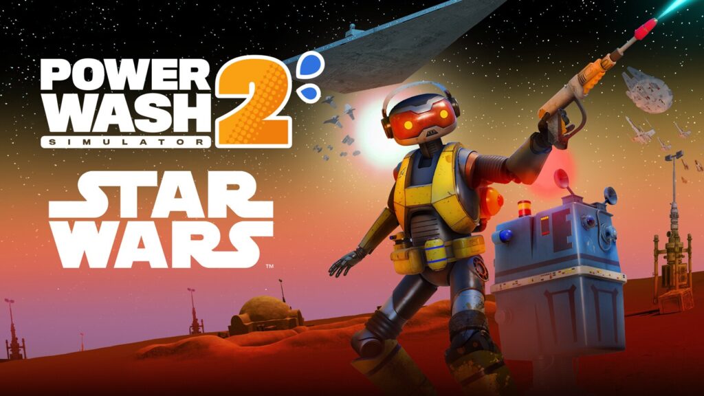 Arte oficial do pacote Star Wars para PowerWash Simulator 2