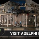 Arte oficial da base Adelphi em The Mandalorian e Grogu
