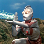 Ultraman em arte oficial da enciclopédia de heróis