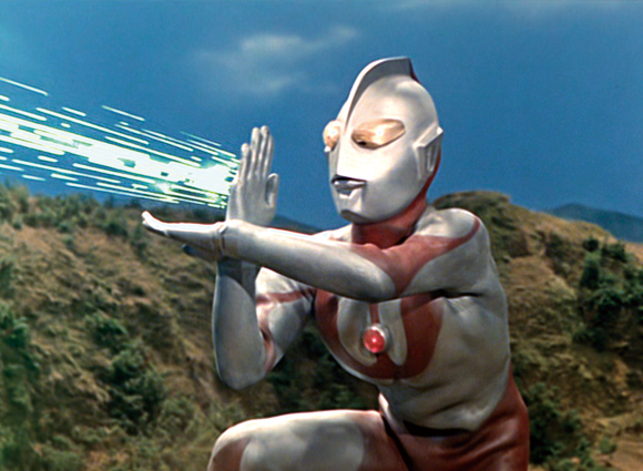 Ultraman em arte oficial da enciclopédia de heróis