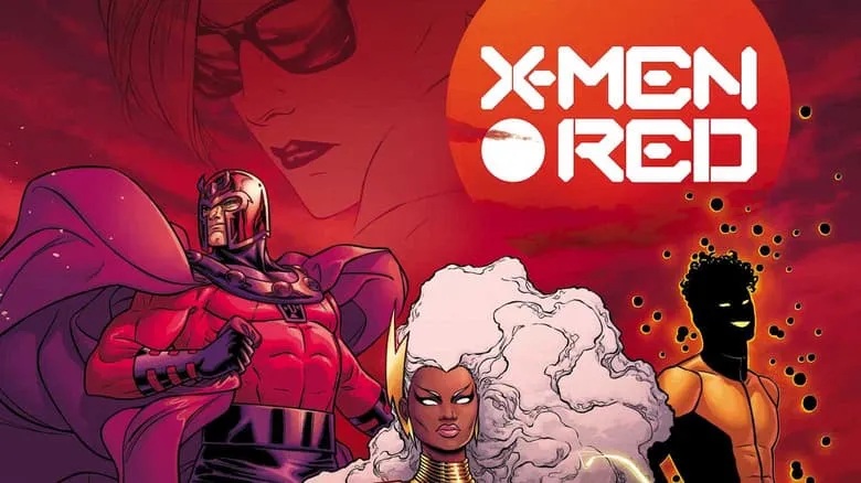 Capa de X-Men Red com a equipe mutante